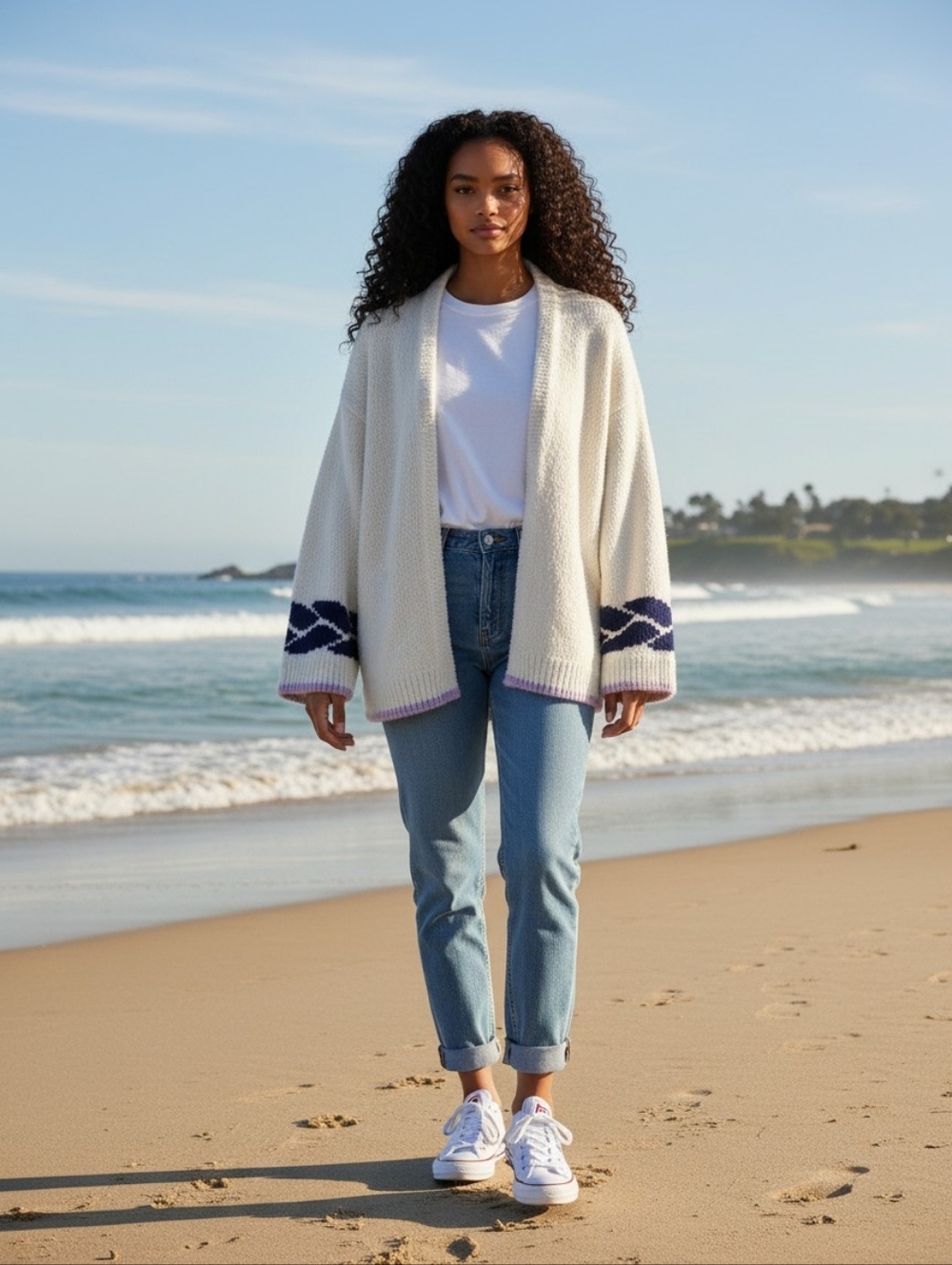 Anthropologie Maeve Maggie Sailboat Cardigan Sweater Lilac Women Size XS Small - Picture 13 of 13